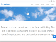 Tablet Screenshot of futurelens.com